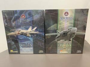 ☆【極美品】やまと VF-1A マックス機 TV版 ＆ VF-1A 柿崎機 1/60 完全変形 超時空要塞マクロス 愛・おぼえてますか ジーナス機 柿崎速雄