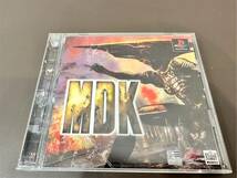 ☆【売り切り】PS プレステ エム・ディ・ケイ MDK ソニー SONY 帯あり チラシあり 箱説付き PS1 コレクター放出品_画像2