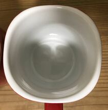 NESCAFE★マグカップ★陶器★2個セット★レッド★約W10×H8.4×D7.3cm_画像8