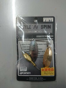 スミス スピナーベイト スタイルNスピン 未使用品