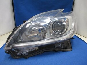 トヨタ　プリウス　ZVW30　後期　左ライト/左ヘッドライト　HID　純正　KOITO　47-52　【モ】　211112