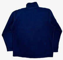 USA製 1990s West Marine Light weight fleece pullover L Navy ライトウェイトフリースプルオーバー オールド_画像2