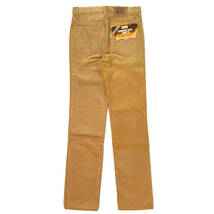 デッドストック USA製 1985 LEVI’S 719 1523 STUDENT CORDUROY W28 L32(W28.5 L31.5) Light brown 80s リーバイス コーデュロイパンツ_画像3