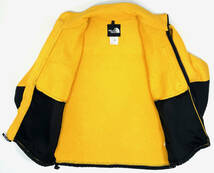 希少カラー USA製 1990s THE NORTH FACE Denali jacket L Yellow オールドノースフェイス デナリジャケット フリースジャケット_画像3