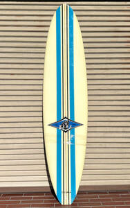 Dead stock 1990-2000s BEAR USA SURF BOARDS Shaped by Paul Hutchinson 7'0×20×2 1/2 ベアーサーフボード ミッドレングス 新品未使用