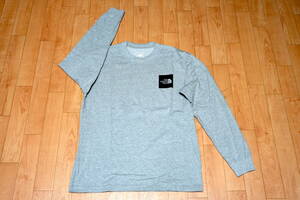 【 着用2-3回 】 THE NORTH FACE ロンT NT82136 長袖 Tシャツ Size:M L/S Square Logo Tee 送料無料 カットソー シャツ スウェット
