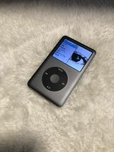 Apple iPod classic 第6世代 HDD80GBからSD128GBに変更 グレー _画像1