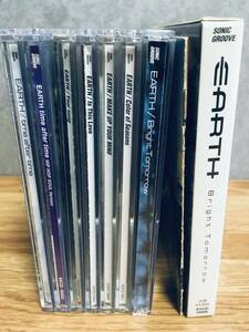 EARTH 全発表CD７枚セット (M)　Bright Tomorrow　time after time　Your song　Is This Love　MAKE UP YOUR MIND　Color of Season アース