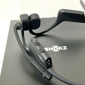 中古 Shokz OpenComm2 Black SKZ-EP-000022 ブルートゥースイヤホン 耳かけ型 骨伝導の画像5