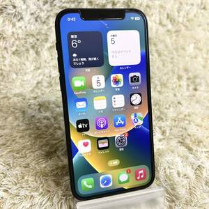 iPhone12 64G ブラック　simフリー apple 