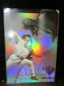 ★野球カード 野茂英雄 1998 Fleer Showcase ROW3 SEAT59　即決!!