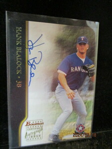 ★野球カード H・ブレイロック 2002 Bowman Autographs BA-HB　即決!!