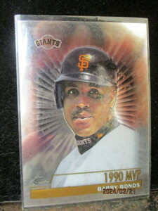 ★野球カード B・ボンズ 2000 Topps Chrome #476 1990 MVP 　即決!!