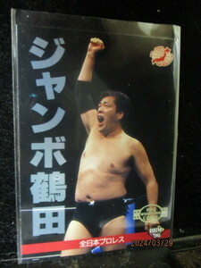 ★プロレスカード ジャンボ鶴田 1996 BBM プロレス　#34 即決!!