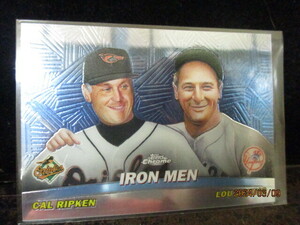 ★野球カード IRON MAN 2001 Topps Chrome TC16
