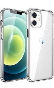 iPhone12 mini ケース クリア MIL規格耐衝撃 黄変防止 ［ワイヤレス充電対応］『四隅滑り止 レンズ保護 透明 5.4インチ 対応/A3