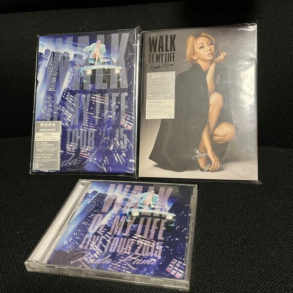 倖田來未〆WALK OF MY LIFE〆 DVD〆 CD〆 DVD〆3枚