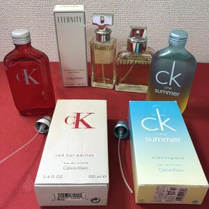 ☆1円〜Calvin Klein カルバンクライン 香水 オードトワレ スプレーまとめ 当時物 未使用あり ゆうパック820円