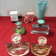 ☆1円〜BVLGARI ブルガリ 香水 オードトワレまとめ 当時物 ローズ ロゼ 管理番号700 ゆうパック820円_画像1