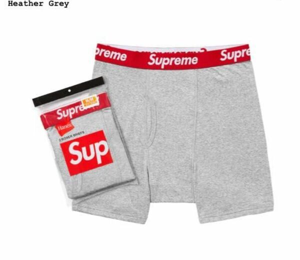 supreme Hanes boxer brief 1枚 ボクサー box logo ENNOY nike シュプリーム 24ss