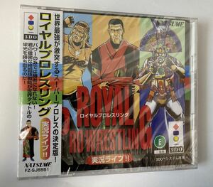 【未開封・新品】3DO ロイヤルプロレスリング 実況ライブ ROYAL PRO WRESTLING ナツメ NATSUME