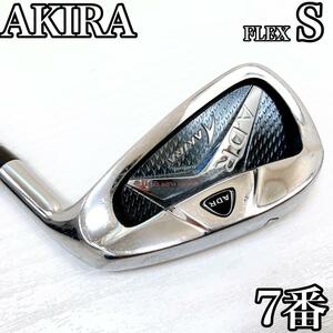 AKIRA ADR アキラ アイアン 7番 7i メンズ 単品 FLEX:S