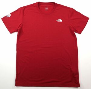 美品★正規★THE NORTH FACE ザ ノースフェイス 6th飛騨高山ウルトラマラソン　クルーネック半袖ドライTシャツ/参加賞/Lサイズ