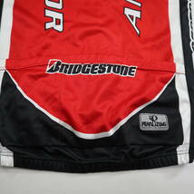 PEARL iZUMi×BRIDGESTONE パールイズミ×ブリヂストン　半袖サイクリングジャージ/サイクルウェア/Lくらい_画像6