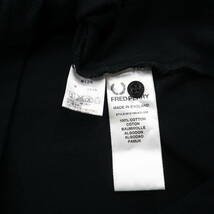 イングランド製★FRED PERRY フレッドペリー　ティップラインポロシャツ/M12N/半袖/ブラック/38_画像7