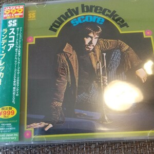 Randy Brecker ランディ・ブレッカー Score 廃盤 帯 名盤 美品