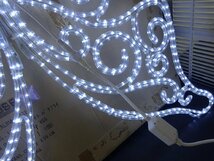 クリスマス イルミネーションライト 電飾 大型 AMUSE ALRM-BUTTE LED ロープライト バタフライ 屋外用 店舗用品 装飾用品 管452_画像4