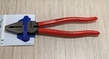 クニペックス【KNIPEX】225㎜　0201-225 （SB）強力型ペンチ　新品未使用★在庫あり_画像2