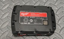 ミルウォーキーツール【Milwaukee】M18 2.0AhバッテリーM18 B2 JP　新品未使用★在庫あり_画像4