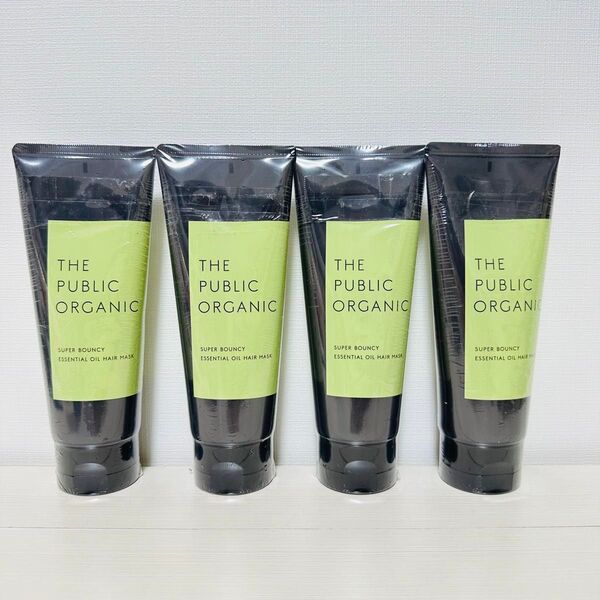 §【4個セット】THE PUBLIC ORGANIC ヘアマスク