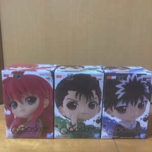 Qposket フィギュア 幽遊白書 3体セット