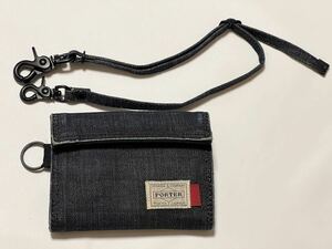 PORTER × LEVI'S ウォレット 財布 デニム コラボ ポーター リーバイス ／ 検 ジーンズ 501