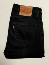 Levi’s リーバイス 501S ブラック スキニー 34268-0000 ストレッチ_画像1