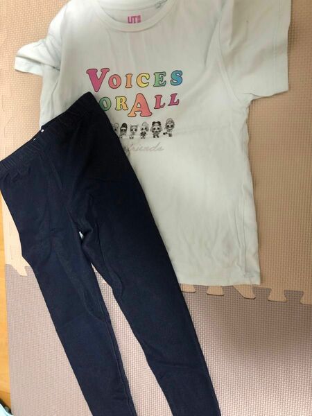 子供服　キッズ　110 120 上下セット Tシャツ　UNIQLO まとめ売り