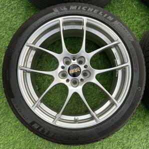 BBS RF507 PCD100 5穴 7J プリウス カローラ 86 BRZ レクサス CT 215/45r17 ミシュラン TWS rays 鍛造の画像3