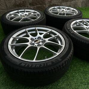 BBS RF507 PCD100 5穴 7J プリウス カローラ 86 BRZ レクサス CT 215/45r17 ミシュラン TWS rays 鍛造の画像2