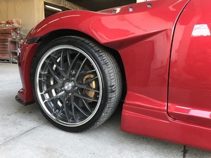 特価　未塗装　クラリス製　Mazda　RX-8　フロント　フェンダー　leftright　SE3P　GT　スピード　フィッティングOK　放熱