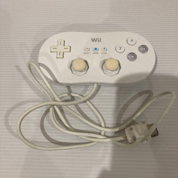 Wii コントローラー 任天堂 シロ クラシックコントローラー