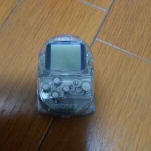 Sony PocketStation SCPH-4000　クリア 当時物