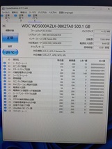 Western Degital WD5000AZLX/WCC6Z4ASLTHE 3.5インチ HDD 500GB 使用時間 12381時間_画像2