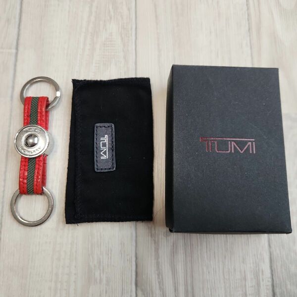 TUMI キーホルダー キーリング キーフォブ　箱付き