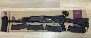 KSC　AK-74M　ERG　電動ガン　調整品　付属品多数　マガジン　18歳以上　　AK74