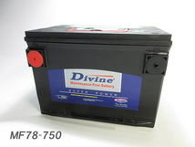 MF78-750 Divineバッテリー 78-6MF 78-7MF 78-6YR 互換 シボレー アストロ ブレイザー ピックアップ CK/RV バン_画像5