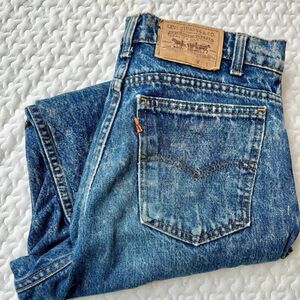 【Levi's リーバイス】550 W32L30 ケミカルウォッシュ　USA製　古着　ヴィンテージ