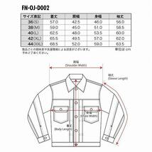 Lサイズ　THE FLAT HEAD デニムジャケット 50’sモデル FN-OJ-D002 ヴィンテージデザイン ブルー 日本製_画像5