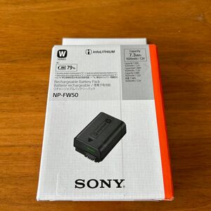 未開封新品 sony NP-FW50 リチャージャブルバッテリーパック 